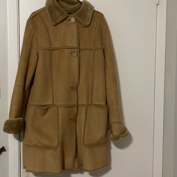Vintage Shearling / Faux Fur coat in S - Picture 1 of 4